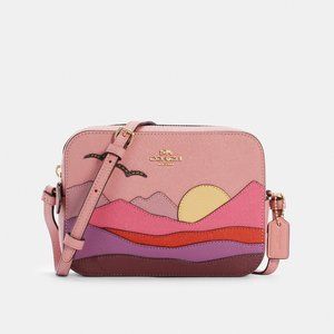 Coach Mini Camera Bag with Mountain Postcard